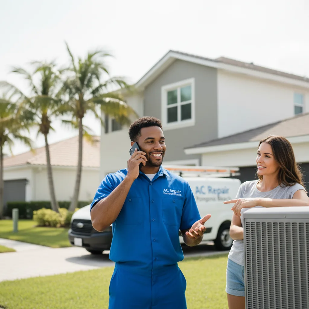 AC Repair Pompano Beach customer support in Winters